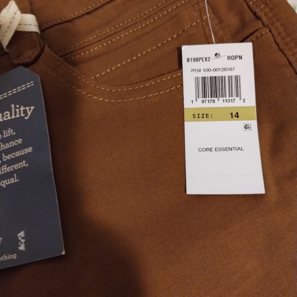 Democracy Brand Absolution Skinny Jeans in Roasted Pecan Size 14 - Picture 4 of 6